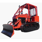 Ce / EPA 35HP Mini Bulldozer Agricultural Crawler Tractor With Blade For Sale