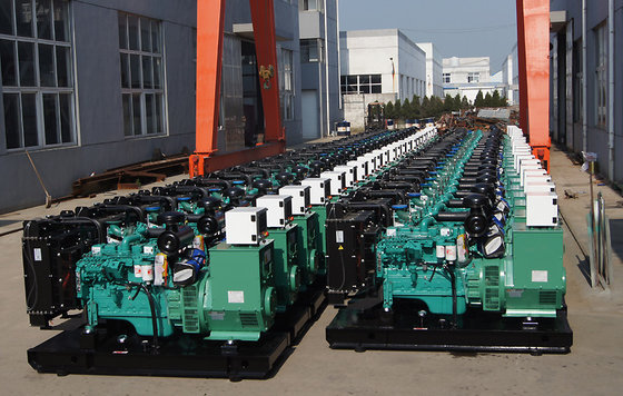 China 80 Sets open type 80KW diesel genset exported to Dubai supplier