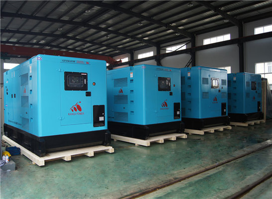 China 4 Sets silent type 400KW diesel genset exported to South Asia supplier