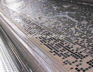 China low elongation 3% fiberglass geogrid with CE Certificate supplier