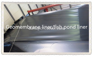 China 1mm HDPE geomembrane for pond liner with black color supplier