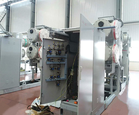China SF6 gas insulated metal enclosed electrical switchgear advantage vs ais type supplier