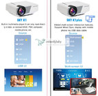 Home theater HD Mini Projector Optional Wired Sync Display For Iphone Smart Android Phone