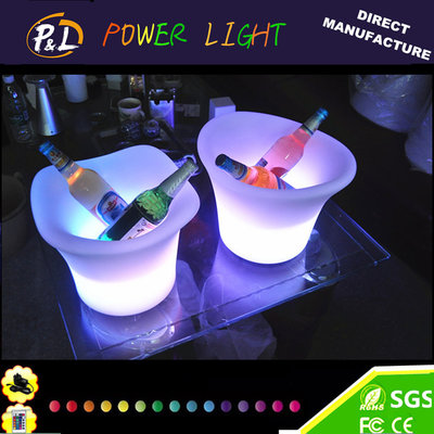 Bar Furniture Waterproof Illuminated Small LED Ice Cooler
