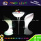 RGB Colorful LED Lighted Glowing Plastic Bar Stools