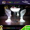 RGB Colorful LED Lighted Glowing Plastic Bar Chair