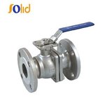 Stainless Steel / cf8m /CS 2 Piece Flanged End Ball Valve