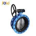 DI/CI Flanged Butterfly Valve with Rubber Lined Body