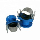 Ductile Iron Saddle Clamp with flange branch