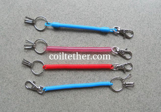 China Custom Accessories J Hook Snap Hook Key Ring for Spring Key Chain Tether Fasteners supplier