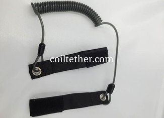 China Fashion Simple Fall Protection Safety Harness Sprial String Strap Attaching Velcro Belt for Fixing supplier