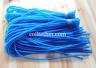 China Fly Fishing Rod Lanyard Leash No Hardware Semi-finished Blue Long Spring String supplier