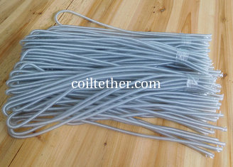 China Big Quantity Factory Produce Fishing Kayak Rod Tackle Clear Spiral Coil Rope supplier