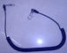 3meter lobster clasp hook blue flexible fishing safety line coiled lanyard fishing tools supplier