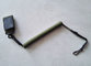 Tactical pistol lanyard sling hand gun elastic secure spring coil w/belt velcro&amp;snap hook supplier