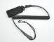 Tactical pistol lanyard sling hand gun elastic secure spring coil w/belt velcro&amp;snap hook supplier