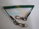 Stretchable Quick Relase Coil Lanyard with Clip and Split Ring Best Spring Steel Wire Lanyards for Anti-Lost supplier