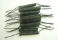 Black Standard 3inch Length Cord Diametre 3.0mm Wire-reinforced Coiled Tethers supplier