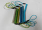 Loop to Loop Design Custom Green/Black 120MM Coil Length Wire Coiled Cables for Tools Security supplier
