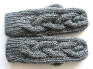 Hand Knit Gloves, Crochet Mittens, Hiss Knitted Mittens