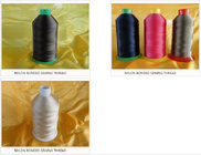 150D/3  210D/3  280D/3 NYLON BONDED SEWING THREAD good heat resistance low friction coefficient high wearing resistance