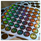 Rainbow Hologram Sticker Holographic Self Adhesive Label,Printing Hologram Security Labels Laser Holographic Labels