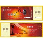 Fashion paper printed ticket printing,OEM design matte lamination printing ticket,custom printed entrance tickets