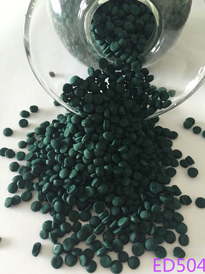China Sport Facility Polymer Masterbatch Security Green Pigment With 5 Migration supplier
