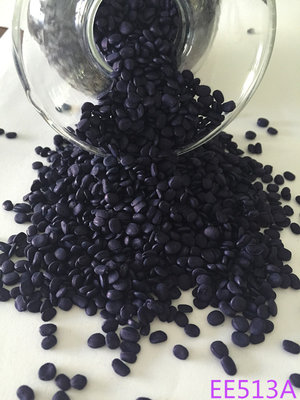 China Blue Rubber Plastic Masterbatch 10% - 50% Pigment Content For Knitted Fabric supplier