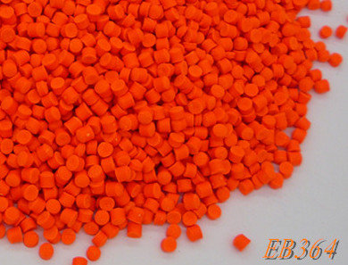China Fluorescence Orange Eva Pigment For Eva Foaming , Polymer Masterbatch supplier