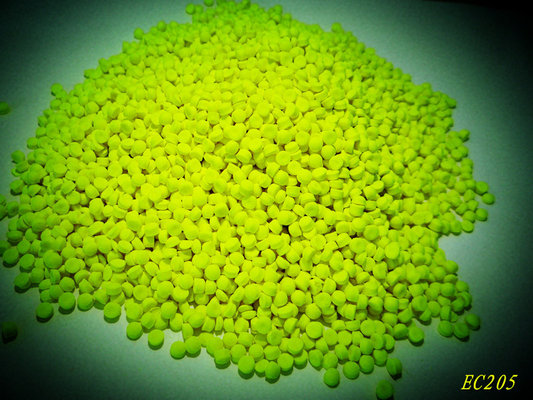China Fluorescent Yellow Additive Polymer Masterbatch For Injection Molding supplier