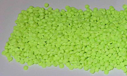 China Yellowish Green Polymer Masterbatch CIP 367 For EVA Foaming CAS NO 5089-22-5 supplier