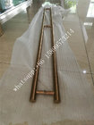 Customized glass door color stainles steel handle foshan china factory