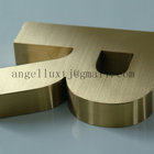 Stainless steel mirror or brushed finish letters custom stainlesss steel logos