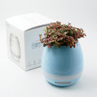 High-Tech plastic Smart Music Flower Pot Bluetooth with night light
