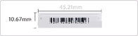 58Khz walk through security gates security tag am price barcode sticker label