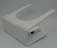 Security alarm locking tablet pc holder with charger