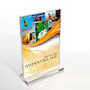COMER A4 acrylic mobile phone stand, A3 acrylic paper display, A5 acrylic leaflet holders