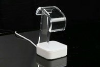 COMER cable lock acrylic display smart watch anti-theft stands