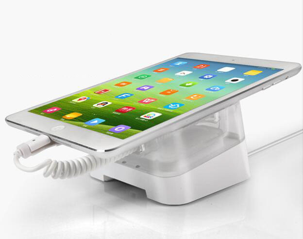 COMER Android Tablet Pc Security Stands with alarm sensor and charging cables