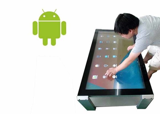 China Capacitive Interactive Touch Screen Table All In One PC Quad Core With Android System supplier
