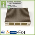 China Supply 100*25 Wood Plastic Composite Boards Profile Deck 3D Embossed Waterproof WPC Floor