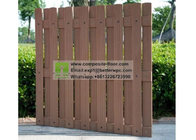 Portable PVC Composite Plastic Wooden Yard Fence for Home and Garden WPC Fence Cheap