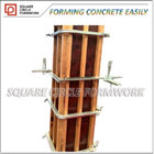 Great quality reusable formwork used Construction Concrete plastic plywood column formwork with low price