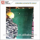 Reusable 100  times premium concrete forming PP plastic coated plywood for formwork concrete