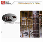 Chinese factory price Group Round Circular Column Formwork,easy cutting,save labor,save time,8-10 times reusable