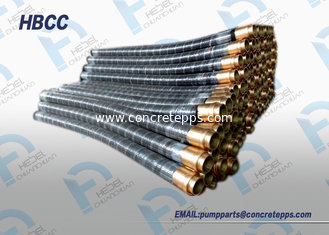 China concrete pump rubber end hose concrete/ cement discharging rubber hose supplier