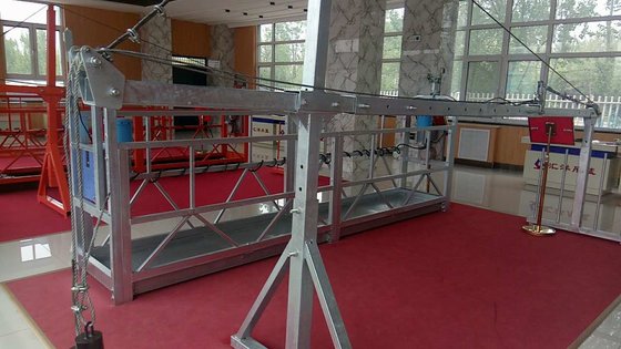 China 500kg 5m Steel Hot Galvanized Suspended Access Platform with Load Sensor supplier