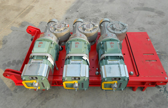 China CE Approved 1 Ton Red Rack And Pinion Hoists with Mast Hot-dip Galvanized supplier