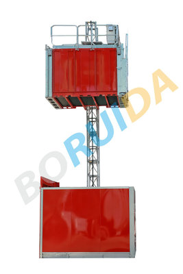 China 2 Ton Safety Industrial Lift Conveyor Machine for transporting Construction Materials supplier